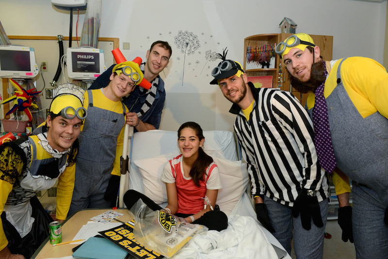 Illustration for article titled The Bruins Dressed As Minions, Are Your Annoying Nephew's New Favorite Team
